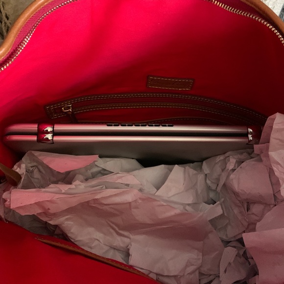 SOLD⛔️Authentic DOONEY & BOURKE Leather large Hobo/Top zip shoulder - Picture 8 of 15